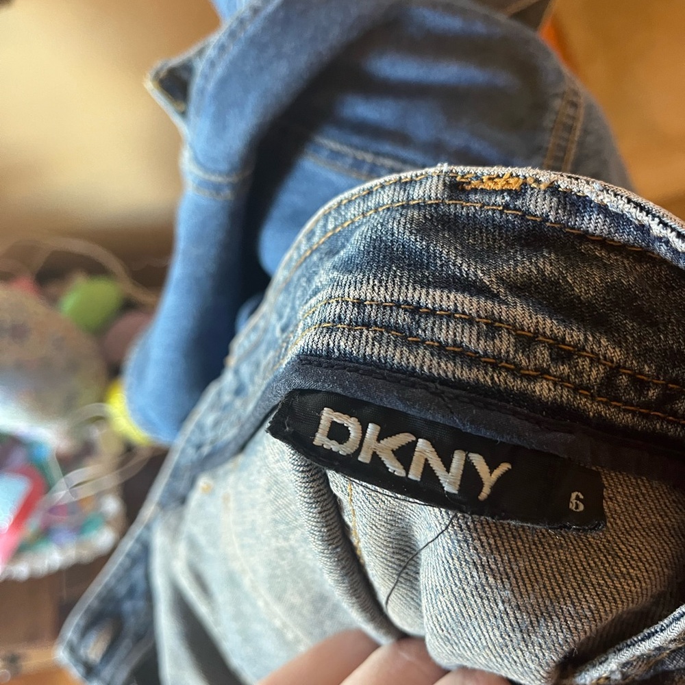 Y2K Vintage DKNY Floral Embroidered Midi Skirt - Picture 5 of 5